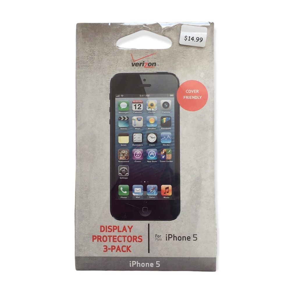 🆕iPhone 5 Display Screen Protectors 3 Pack